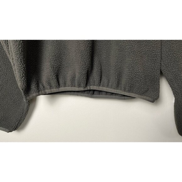 FEAR OF GOD ESSENTIALS POLAR FLEECE DARK GREEN PULLOVER XXS - Picture 3 of 10